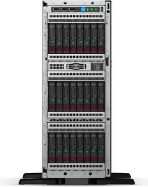 Actual product image HPE ProLiant ML350 Gen10, 2.4 GHz, 4210R, 16 GB, DDR4-SDRAM, 800 W, Tower (4U) (Intel Xeon Silver 4210R, 16 GB)