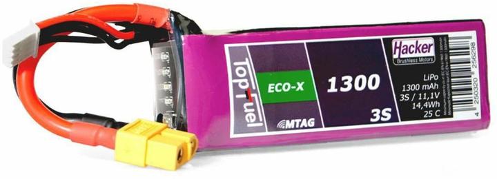 Image du produit Hacker LiPo Pack TF ECO-X 1300mAh 3S MTAG (11.10 V, 1300 mAh)