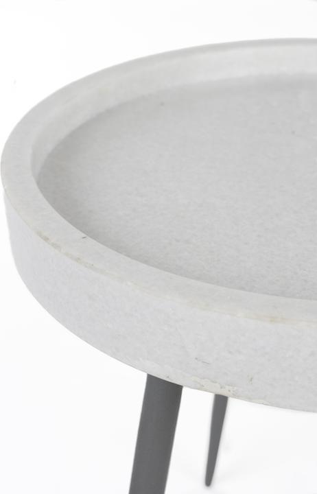 Actual product image White Label Living Side Table Karrara White