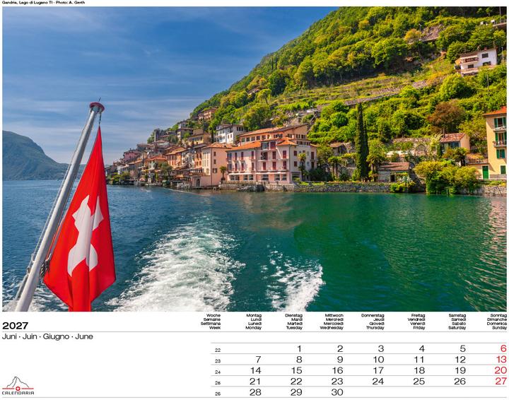 Produktbild Schweiz-Suisse-Svizzera-Switzerland 2027 (40 x 31 cm)