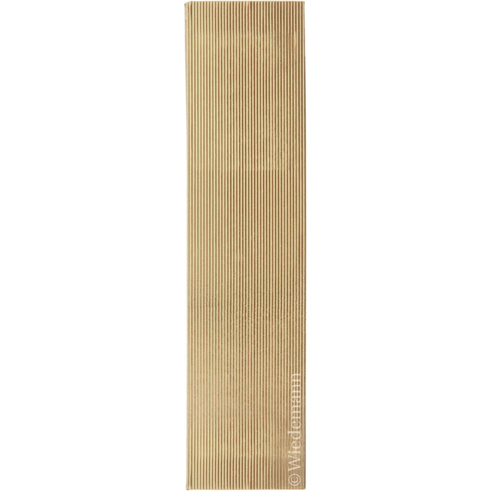 Wiedemann Wachsstreifen flach gold