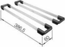Produktbild Blanco 2 x ETAGON-Schienen | Edelstahl/Kunststoff | 386 x 60 mm | Zum Nachrüsten bei ETAGON Becken (Spülbecken Zubehör, 38.60 cm, 6 cm)