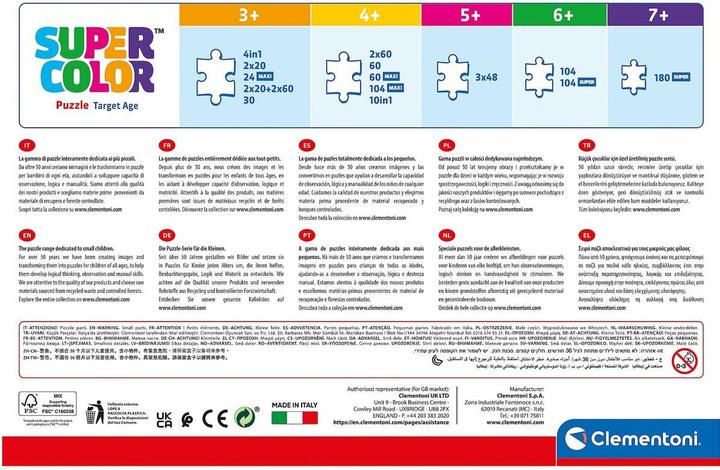 Productafbeelding Clementoni Marvel Spiderman puzzel 24 stuks Comics (24 onderdelen)