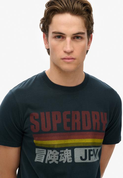 Actual product image Superdry Japan Stripe Relaxed Tee (XL)