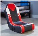 Produktbild X Rocker Shadow 2.0 Stereo Audio Gaming Floor Rocker Red