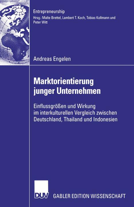 Produktbild Marktorientierung junger Unternehmen (Deutsch, Andreas Engelen, 2007)