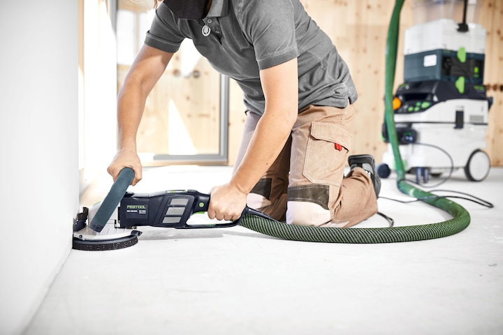 Actual product image Festool Renovation grinder RG 130 ECI-Set DIA PA RENOFIX (Concrete grinder, 1600 W)