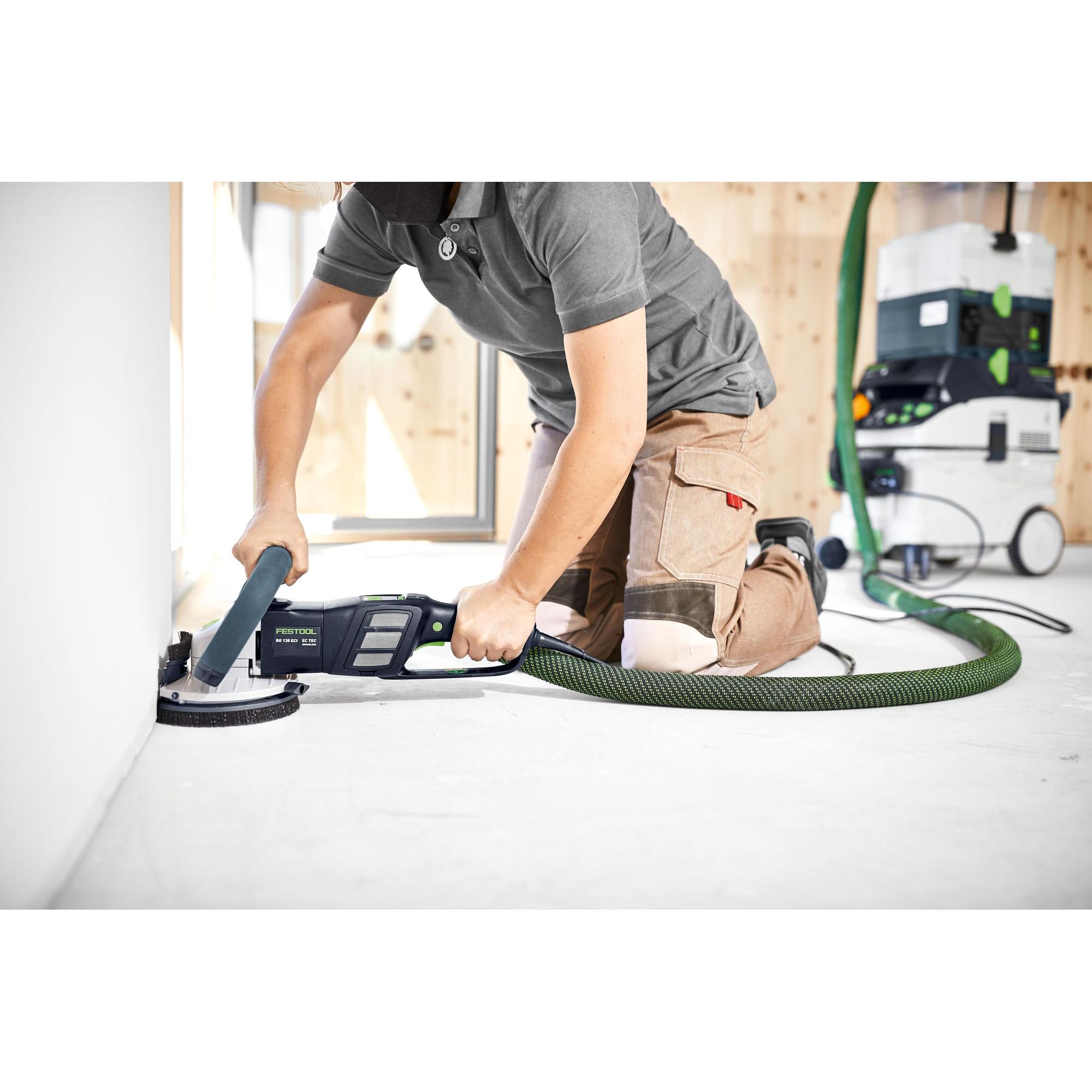 Thumbnail - Festool, Schleifmaschine + Poliermaschine, Sanierungsschleifer RG 130 ECI-Set DIA PA RENOFIX (Betonschleifer, 1600 W)