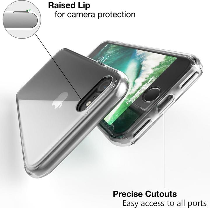 Actual product image Nalia 360 degree mobile phone case (Apple iPhone 7, Apple iPhone SE (2nd Gen))