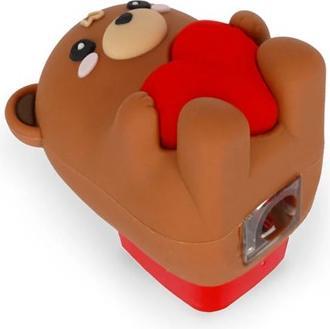 Legami Anspitzer mit Lichteffekt und Behälter - Teddy Bear