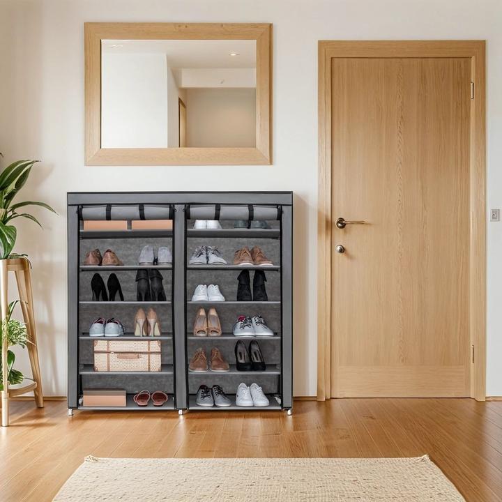 Actual product image Intirilife Faltschrank mit Reissverschluss (116.5 x 30 x 114 cm)