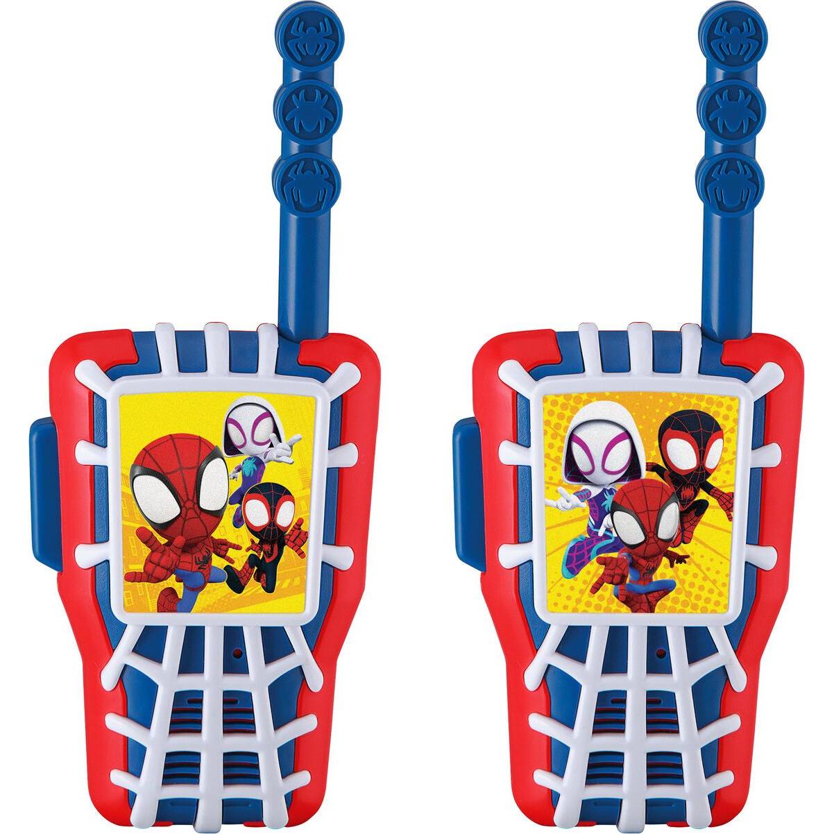 eKids Spidey Walkie-Talkie-Set (0.15 km), Walkie-talkie, Multicolore