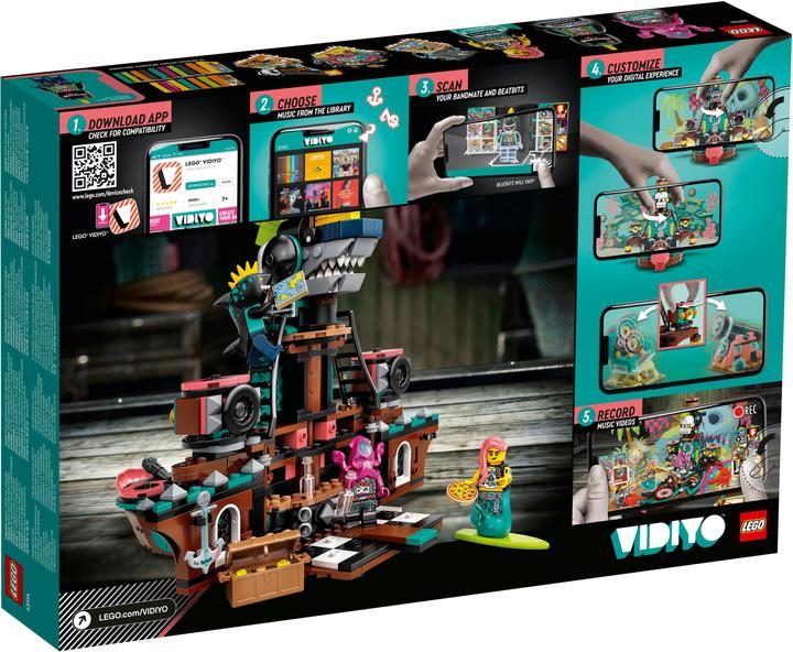 Immagine prodotto LEGO Nave pirata punk (43114, LEGO Vidiyo)