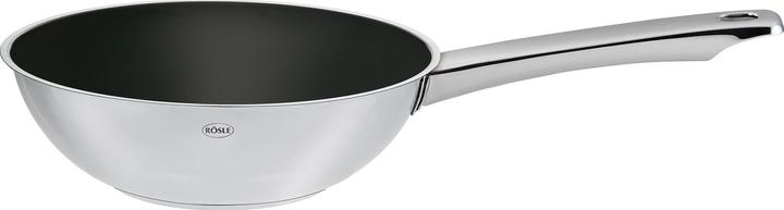 Rösle Wok-Pfannen (Wok Pfanne, Edelstahl, 28 x 11 cm)