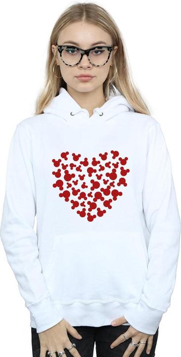Produktbild Disney Mickey Mouse Heart Silhouette Kapuzenpullover (XL)