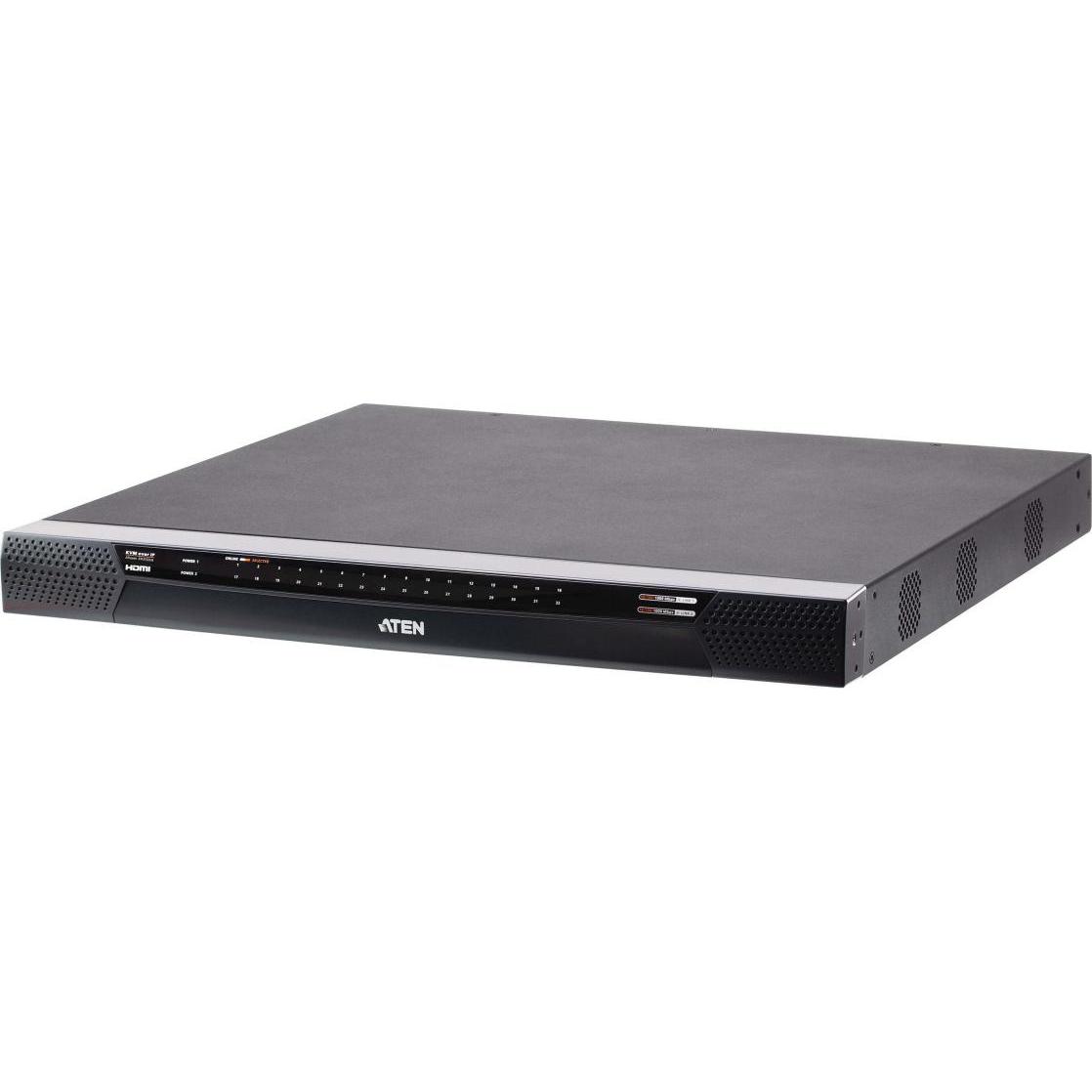 Aten KVM over IP a 32 porte Cat 5, Switch KVM, Nero