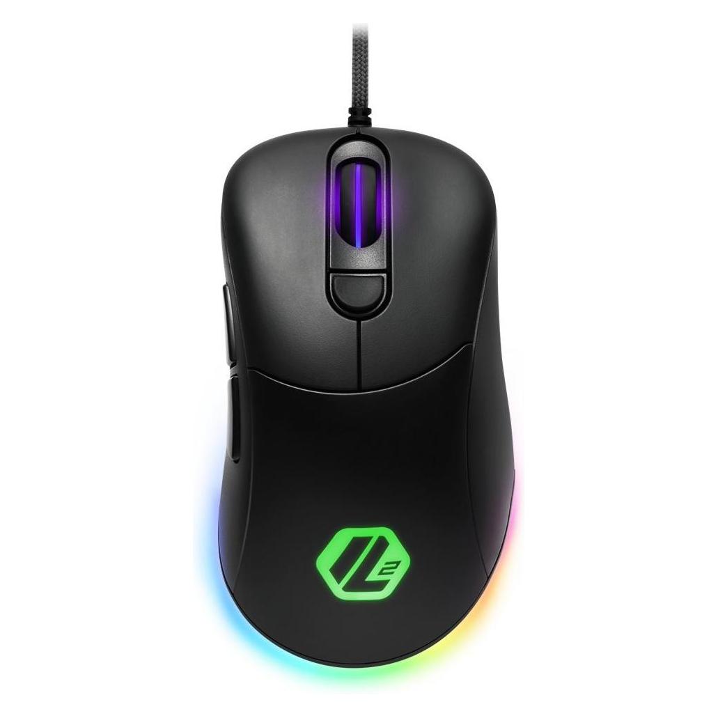 Sharkoon Light² 100 (Cablato), Mouse, Nero