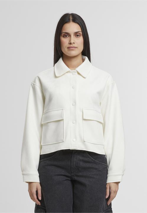 Actual product image Urban Classics Ladies Soft Touch Jacket offwhite S (S)