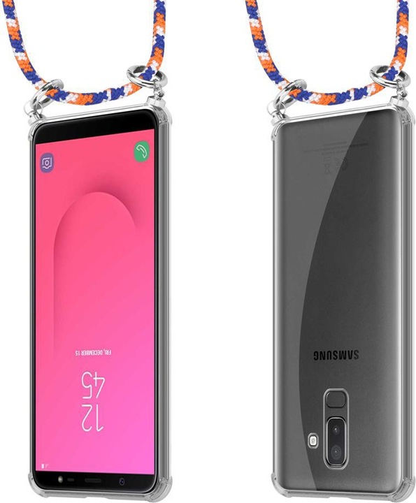 Produktbild Cadorabo TPU Handy Kette SILBER Cover