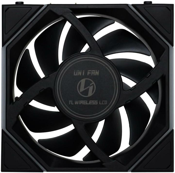 Produktbild Lian-Li UNI FAN TL Wireless LCD Lüfter, ARGB, PWM, 3er-Pack inkl. Controller - Reverse Blade, 120mm (120 mm, 3 x)