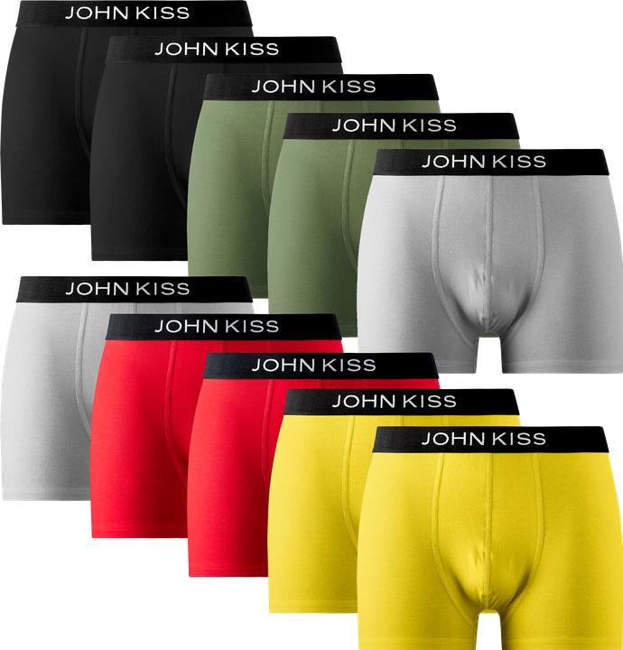 Immagine prodotto John Kiss Boxer Mike 10-Pack (XXL, confezione da 10)