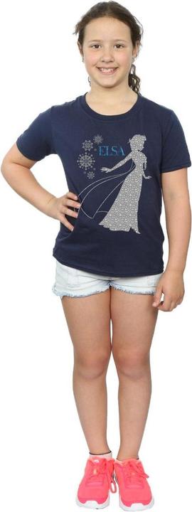 Produktbild Disney Frozen Elsa Christmas Silhouette TShirt Mädchen (140, 146)