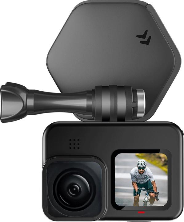 Actual product image Telesin Zestaw 4w1 Uchwyt Na Szyję Magnetyczny Magnes Szybkozłączka Do Gopro / Sjcam / Xiaomi / Dji / Te-mmk (GoPro)