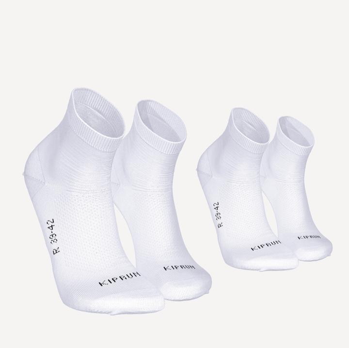 Produktbild Kiprun Laufsocken halbhoch dünn 2er-Pack - Run 500 (43, 44 - 46)