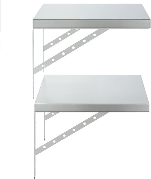 Image du produit vidaXL Étagères murales 2 pcs. 100 x 40 cm Noble (100 x 40 x 3 cm)