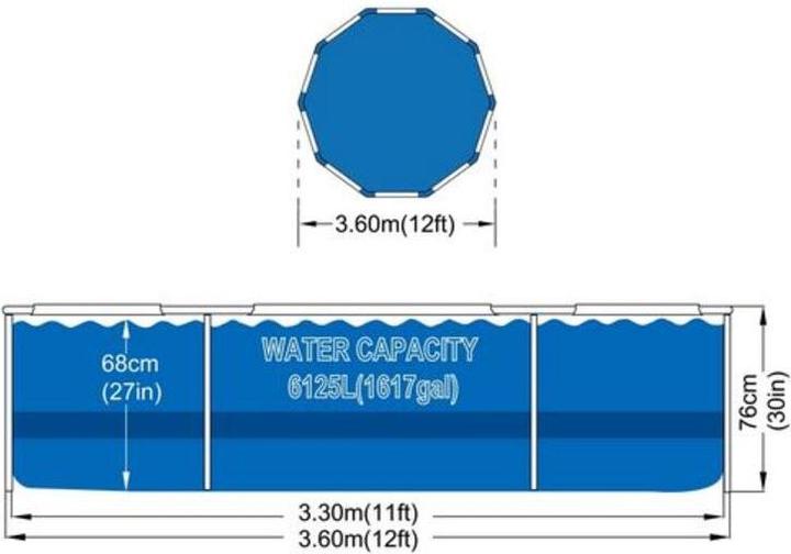 Produktbild Avenli Basis (360 x 76 cm)