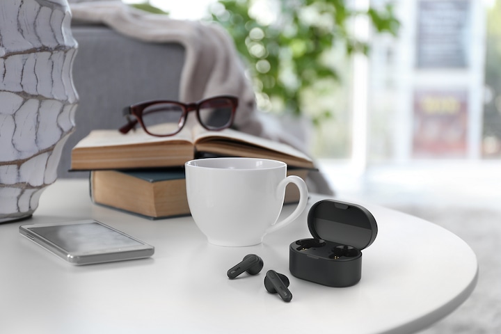 Actual product image Philips TAT1138BK/00 (No noise cancelling, 5 h, Wireless)