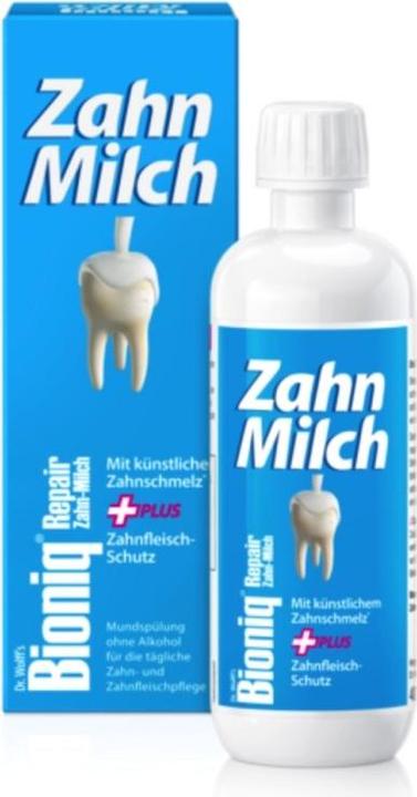 Bioniq Repair Zahn-Milch Flasche 400 ml (400 ml, Mundspülung)