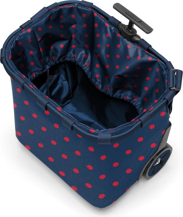 Actual product image reisenthel Shopping trolley Carrycruiser Mixed Dots Red