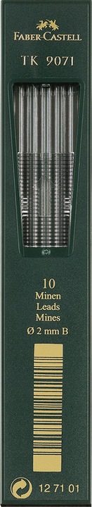Actual product image Faber-Castell Tk 9071 (2 mm, 2H, 10 x)