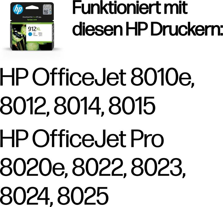 Produktbild HP 912XL (C)