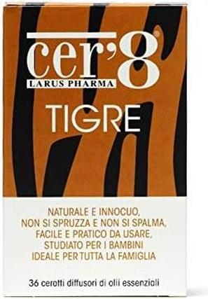 Larus Pharma Cer8 Tigre 36 Ätherische Öl-Diffusorpflaster