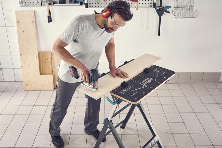 Image du produit wolfcraft 4 mâchoires avec broches d'appui