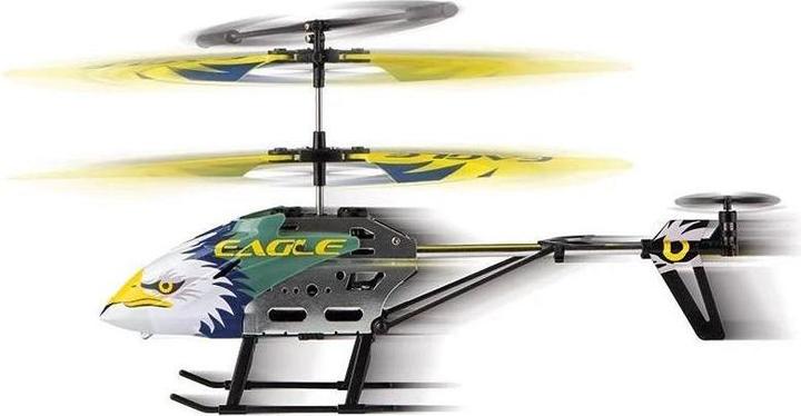 Actual product image Carrera 2.4 GHz Storm Eagle RC Helicopter with Gyro and LEDs