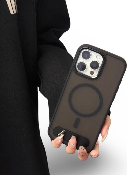 Image du produit RPD Apple iPhone 16 - MagSafe Kickstand Etui, schwarz, Matt (Apple iPhone 16)