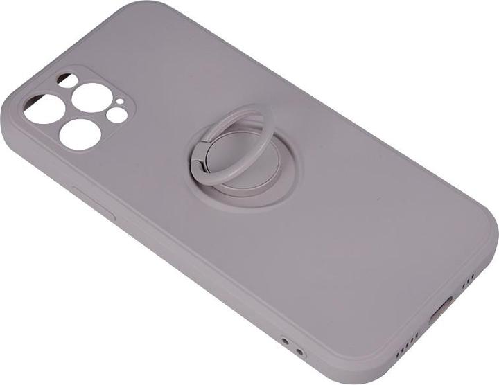 Produktbild OEM Finger Grip Hülle für Samsung Galaxy S24 hellgrau (Samsung Galaxy S24)