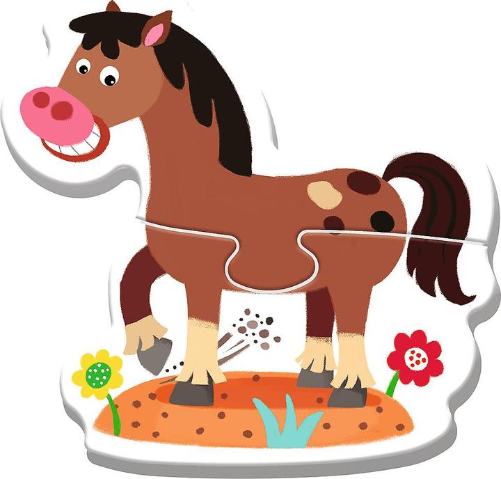 Produktbild Trefl Baby-Klassiker-Puzzle Auf dem Bauernhof Bobaski und Miś (207 Teile)