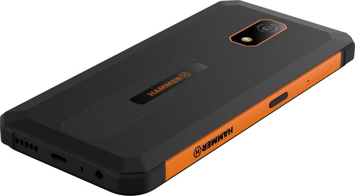 Produktbild Myphone Smartphone Iron Va Wasserdicht stossfest etange (64 GB, Orange, Schwarz, 6.56", Dual SIM)