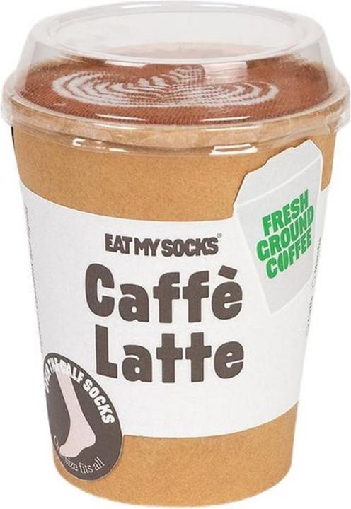 Actual product image Eat My Socks Caffè Latte (Single pack, One size)