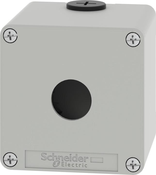 Produktbild Schneider Electric XAPD1501 Leergehäuse XAP Metall grau für 1x22mm - CSA (Gehäuse)