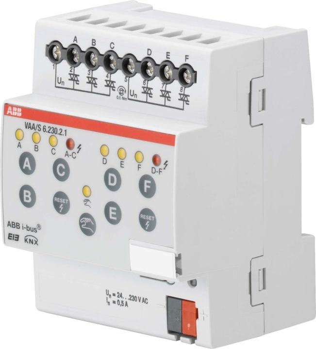 Actual product image ABB VAA/S6.230.2.1Valve.-act 6f,230V,R VAA/S6.230.2.1 (Heating actuator)