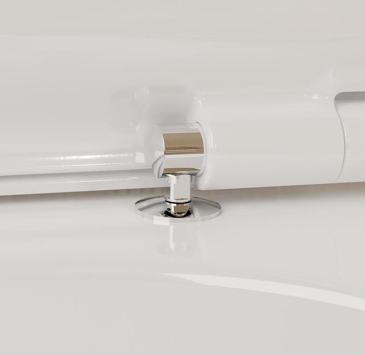 Actual product image hansgrohe EluPura S WC seat, SoftClose, QuickRelease, top mounting, 440x366mm, white