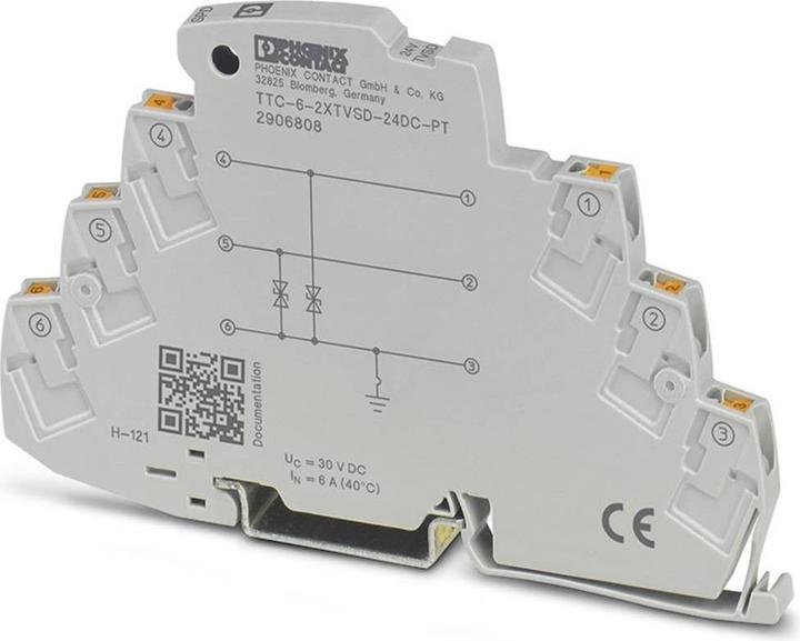 Produktbild Phoenix Contact TTC-6-2XTVSD-24DC-PT