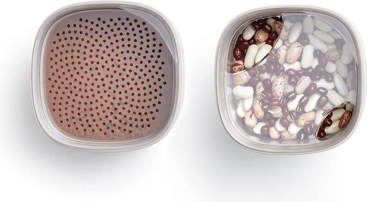 Produktbild Lékué Flip Aufbewahrungsboxen Set beige, 5-tlg. (0.85 l)