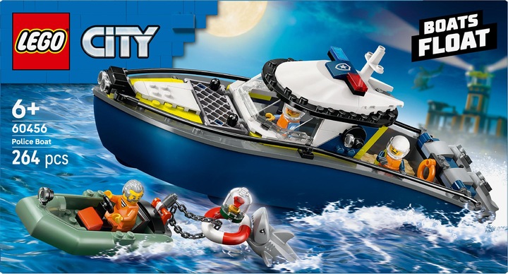 Image du produit LEGO Verfolgungsjagd im Polizeiboot (60456, LEGO City)
