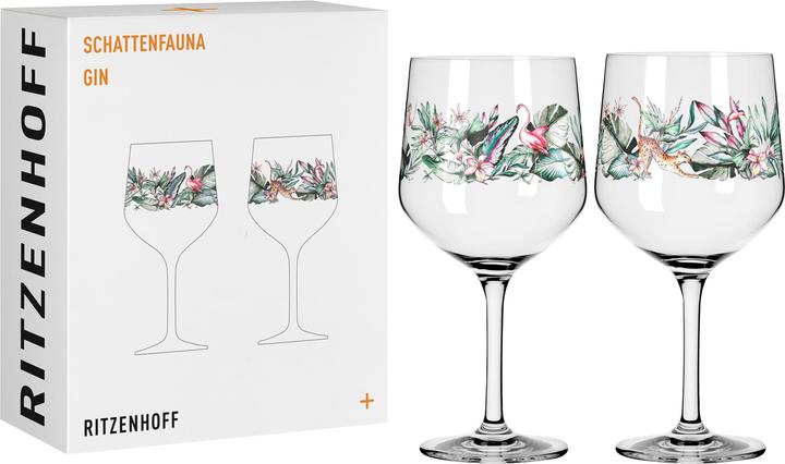 Immagine prodotto Ritzenhoff Schattenfauna (7.20 dl, 1 x, Bicchieri di gin)